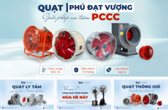 Quạt Phú Đạt Vượng khẳng định vị thế với dòng quạt hướng trục công suất cao
