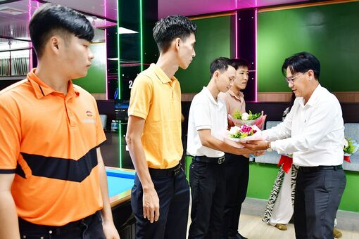 220 tay cơ tham gia Giải Billiards Carom 3 băng tỉnh Vĩnh Long mở rộng