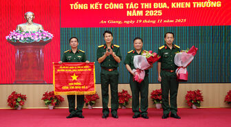 Cụm Thi đua số 1 Bộ Chỉ huy Quân sự tỉnh tổng kết phong trào Thi đua Quyết thắng năm 2025