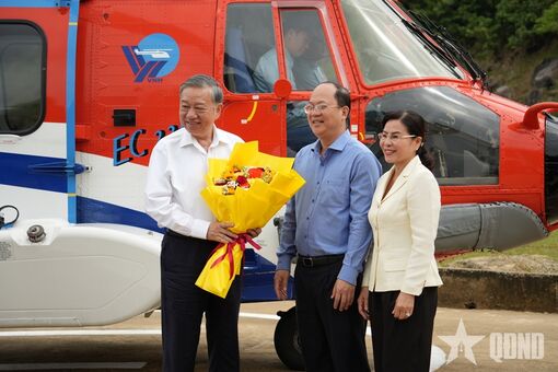 Tổng Bí thư Tô Lâm thăm, làm việc tại Cà Mau