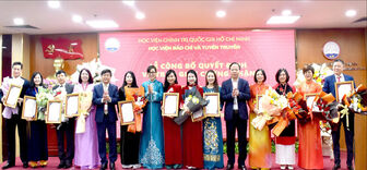 12 chương trình đào tạo của Học viện Báo chí và Tuyên truyền nhận chứng nhận kiểm định chất lượng