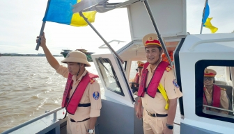 Ra quân tuần tra, kiểm tra bảo đảm trật tự, an toàn giao thông tuyến đường thủy