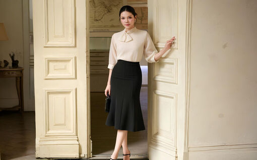 Những mẫu chân váy hack dáng không thể thiếu của quý cô văn phòng