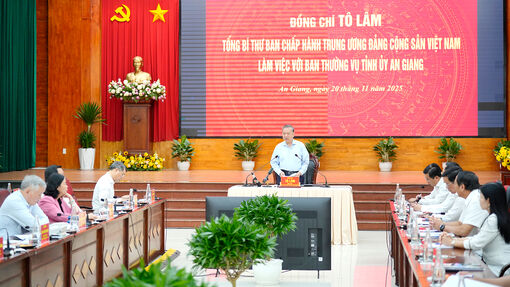 Tổng Bí thư Tô Lâm: Tập trung sức lực, tâm trí để thực hiện nhiệm vụ cho Hội nghị cấp cao APEC 2027