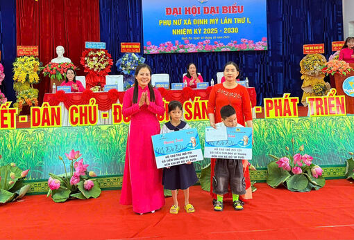 Định Mỹ giúp phụ nữ vượt khó, giảm nghèo