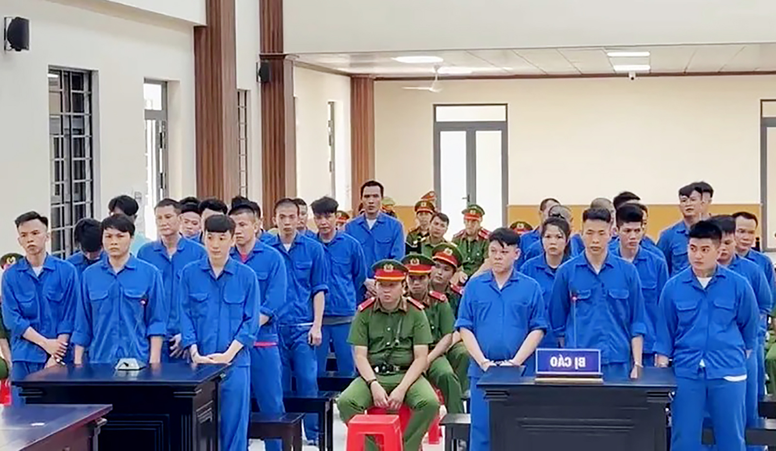 Xử phạt nhóm tội phạm ma túy quy mô lớn