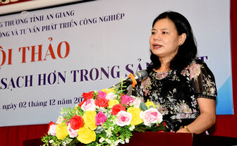 An Giang tập huấn sản xuất sạch hơn cho các cơ sở sản xuất công nghiệp