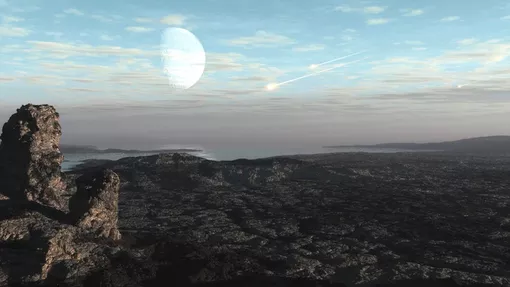 Sự sống của Trái Đất sinh ra từ bầu trời