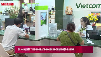 [Video] Đề nghị siết tín dụng bất động sản để hạ nhiệt giá nhà