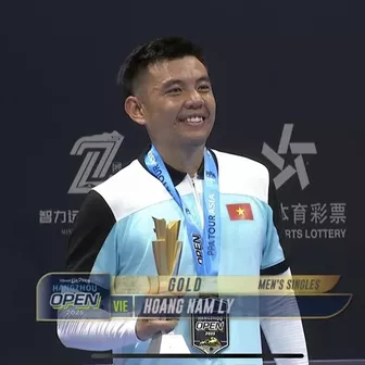 Lý Hoàng Nam thắng đẹp Jack Wong, lần đầu vô địch Pickleball PPA Tour