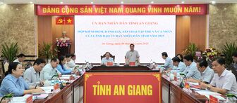 UBND tỉnh An Giang kiểm điểm, xếp loại năm 2025: Hoàn thành tốt nhiệm vụ trọng tâm