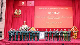 Nâng tầm quan hệ phối hợp giữa Bộ Công an-Bộ Quốc phòng-Bộ Ngoại giao