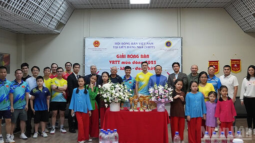 Khai mạc Giải bóng bàn mùa Đông 2025 tại Liên bang Nga