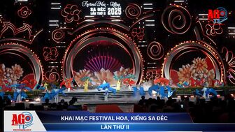 Khai mạc Festival hoa, kiểng Sa Đéc lần thứ II