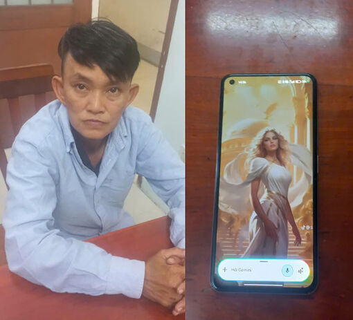 Tạm giữ hình sự đối tượng trộm tài sản tại Bệnh viện Đa khoa An Giang