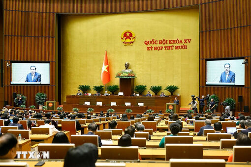 Chủ tịch Quốc hội Trần Thanh Mẫn: Kiến tạo khuôn khổ pháp lý cho đổi mới và phát triển