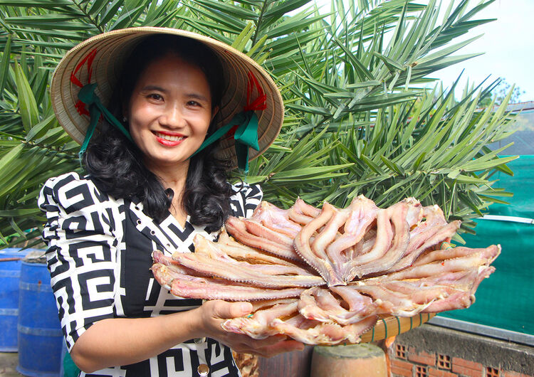 Cá lóc miền quê thành OCOP 3 sao