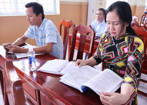 Kỳ họp thứ năm, HĐND xã Bình An nhiệm kỳ 2021 - 2026