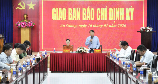 An Giang định hướng báo chí tập trung tuyên truyền các sự kiện lớn đầu năm 2026