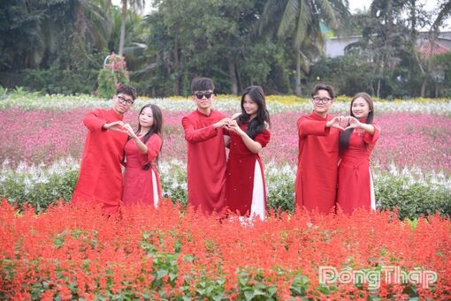 Thành công với mô hình vườn hoa du lịch