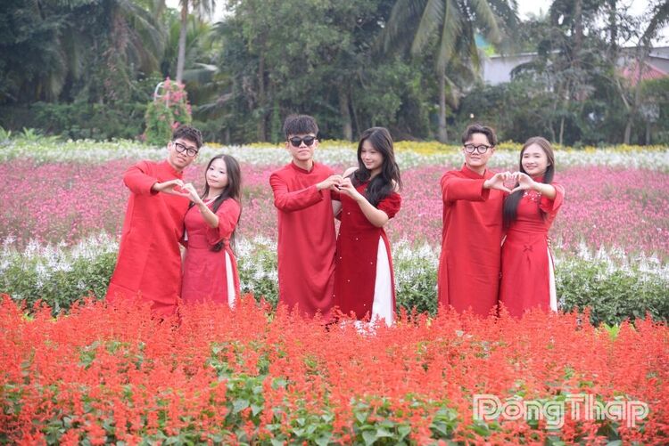 Thành công với mô hình vườn hoa du lịch