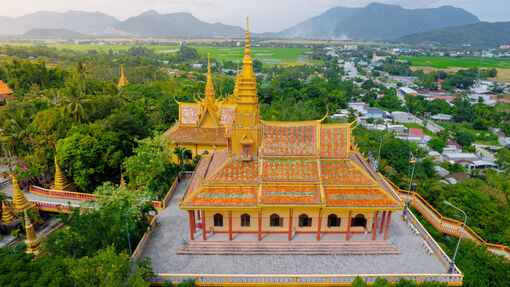 Nét đẹp kiến trúc chùa Khmer