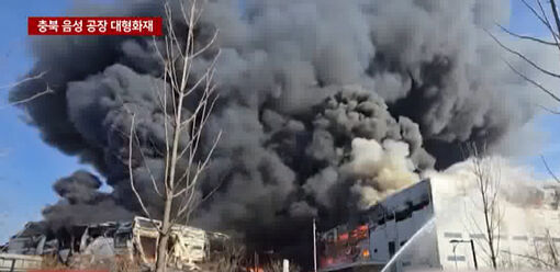 Hỏa hoạn nhà máy lan sang cháy rừng