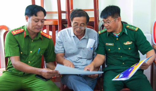 Tuyên truyền phòng, chống khai thác IUU tại xã Sơn Hải