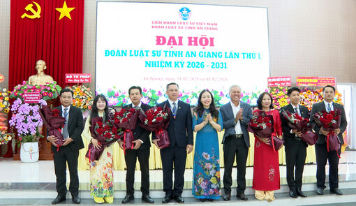 Luật sư Phạm Anh Vũ được bầu giữ chức Chủ nhiệm Đoàn Luật sư tỉnh An Giang, nhiệm kỳ 2026 - 2031