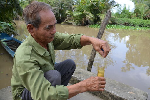 An Giang cảnh báo xâm nhập mặn có xu thế tăng trong tuần đầu tháng 2