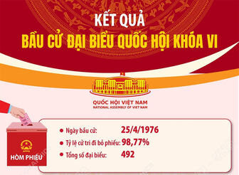 Kết quả bầu cử đại biểu Quốc hội khóa VI