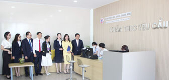 Hợp tác triển khai giải pháp thu hộ và thanh toán không dùng tiền mặt tại Bệnh viện Đa khoa Châu Đốc