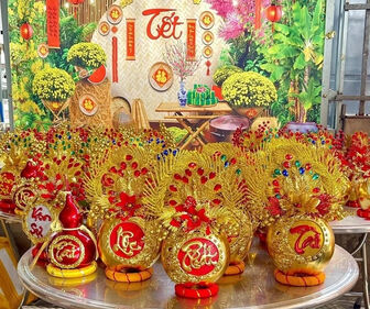 Thu nhập 30 - 40 triệu đồng dịp cận tết từ làm dừa dát vàng