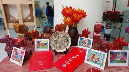 "Ngựa Xuân": Triển lãm về con giáp Bính Ngọ với đa dạng ngôn ngữ tạo hình