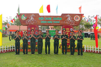 Trung đoàn 20 khai mạc Hội chợ Xuân Bính Ngọ 2026