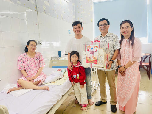 An Giang: Bé trai chào đời bình an thời khắc đầu năm mới