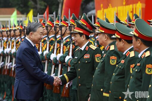 Tổng Bí thư Tô Lâm dự Lễ kỷ niệm 80 năm Ngày thành lập Binh chủng Công binh và đón nhận Huân chương Hồ Chí Minh