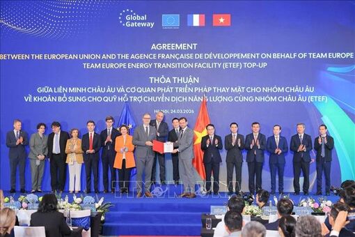 Phó Thủ tướng Chính phủ Hồ Đức Phớc tiếp Cao ủy Liên minh Châu Âu về Đối tác quốc tế Jozef Sikela