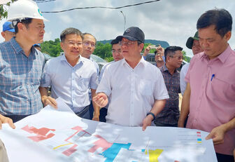 Chủ tịch UBND tỉnh An Giang Hồ Văn Mừng kiểm tra công trình, dự án phục vụ Hội nghị cấp cao APEC 2027