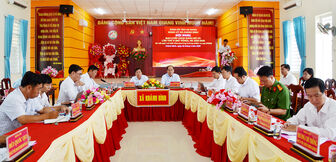 Hội nghị Ban Chấp hành Đảng bộ xã Khánh Bình lần thứ 8 (mở rộng), nhiệm kỳ 2025 - 2030