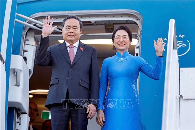 Chủ tịch Quốc hội Trần Thanh Mẫn bắt đầu thăm chính thức Cộng hòa Italy