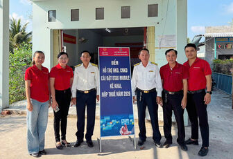 Agribank Vĩnh Thuận Kiên Giang II phối hợp Thuế cơ sở 6 hỗ trợ thuế cho hộ kinh doanh