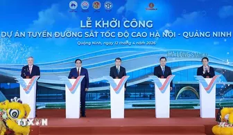 Khởi công siêu Dự án đường sắt tốc độ cao liên vùng đầu tiên tại Việt Nam