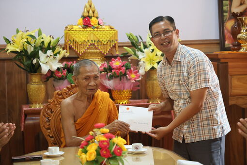 Bộ Dân tộc và Tôn giáo chúc Tết cổ truyền Chôl Chnăm Thmây tại An Giang