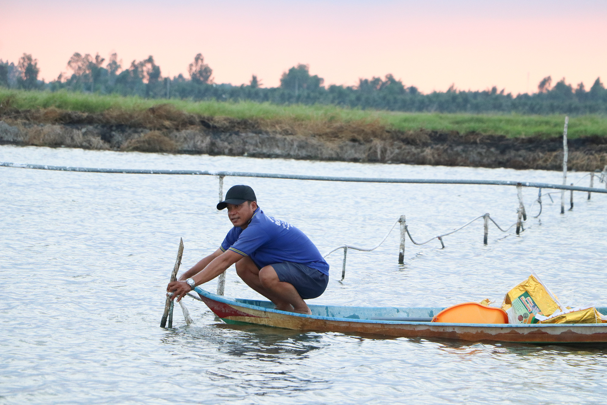 Nuôi tôm kiểu mới ở Vĩnh Tuy
