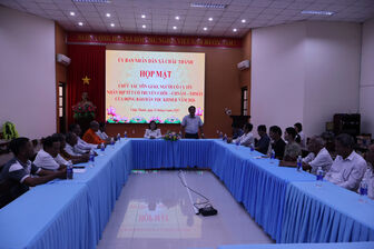 Châu Thành họp mặt, chúc mừng các cá nhân tiêu biểu, người có uy tín là đồng bào Khmer