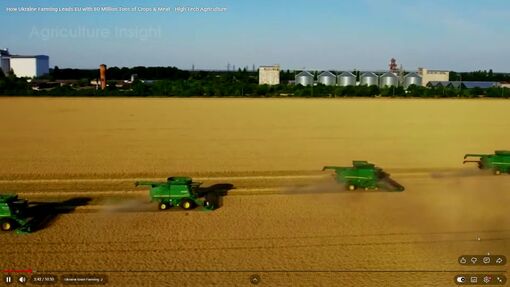 Nông nghiệp Ukraine lao đao do bất ổn Trung Đông