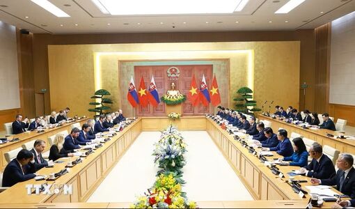 Thủ tướng Việt Nam và Slovakia nhất trí nâng cấp quan hệ lên Đối tác Chiến lược