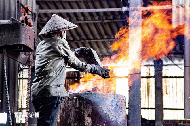 Làng đúc Mỹ Đồng - giữ lửa trăm năm, đúc giá trị mới