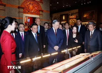 Tổng Bí thư, Chủ tịch nước Tô Lâm thăm Bảo tàng Lịch sử Đảng Cộng sản Trung Quốc
